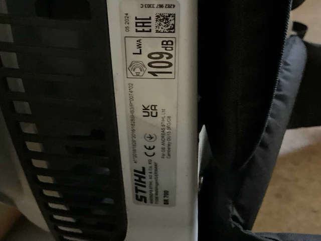 Stihl br 700 rugbladblazer - afbeelding 8 van  8