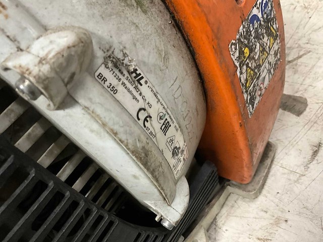 Stihl br350 rugzak bladblazer - afbeelding 6 van  6
