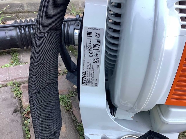 Stihl br600 bladblazer - afbeelding 7 van  7