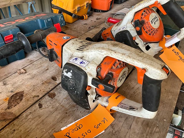 Stihl bt 45 benzine boormachine - afbeelding 3 van  6