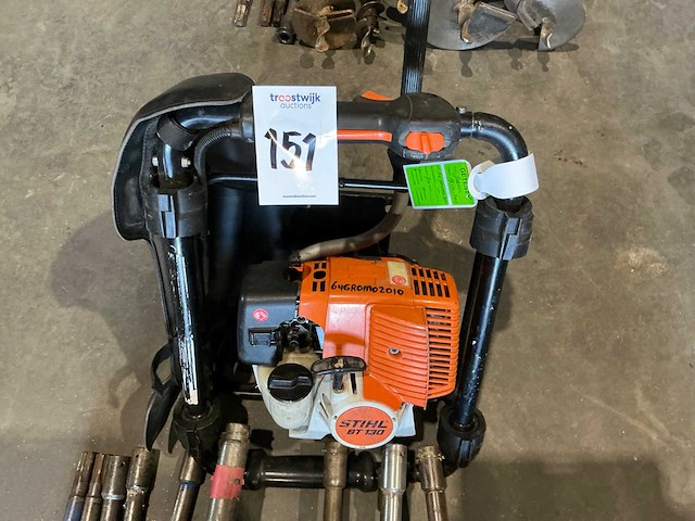 Stihl bt130 grondboor - afbeelding 8 van  8
