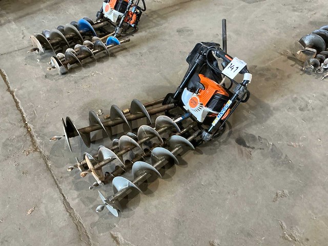 Stihl bt131 grondboor - afbeelding 2 van  6