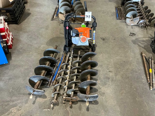 Stihl bt131 grondboor - afbeelding 1 van  8