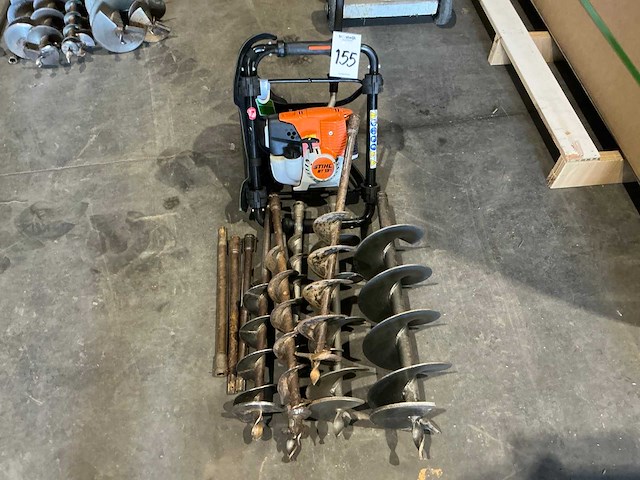 Stihl bt131 grondboor - afbeelding 1 van  8