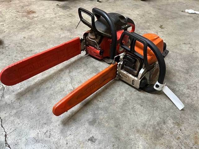 Stihl en dolmar kettingzaag (2x) - afbeelding 1 van  6