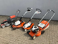 Stihl en husqvarna grasmaaiers divers (4x) - afbeelding 1 van  14