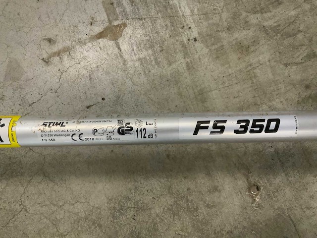 Stihl fs 350 bosmaaier - afbeelding 6 van  6