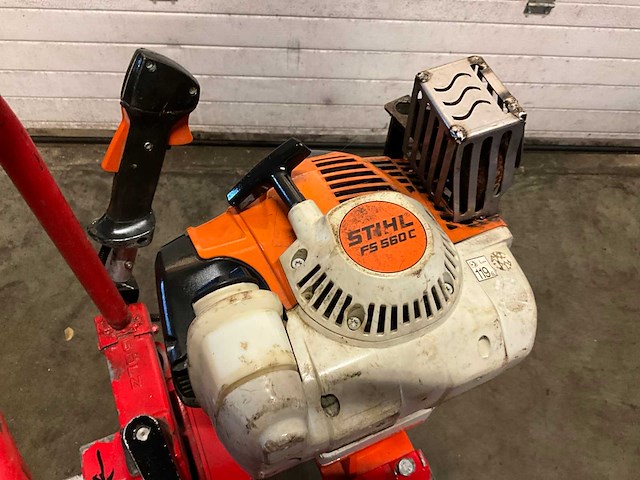 Stihl fs 560 c beton kernboormachine - afbeelding 5 van  6