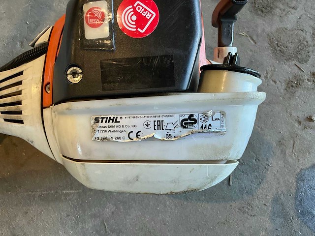 Stihl fs280c bosmaaier - afbeelding 6 van  6