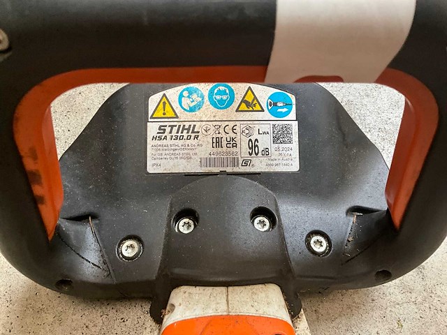 Stihl fsa 130 en hsa 130 bosmaaier en heggenschaar (2x) - afbeelding 6 van  7