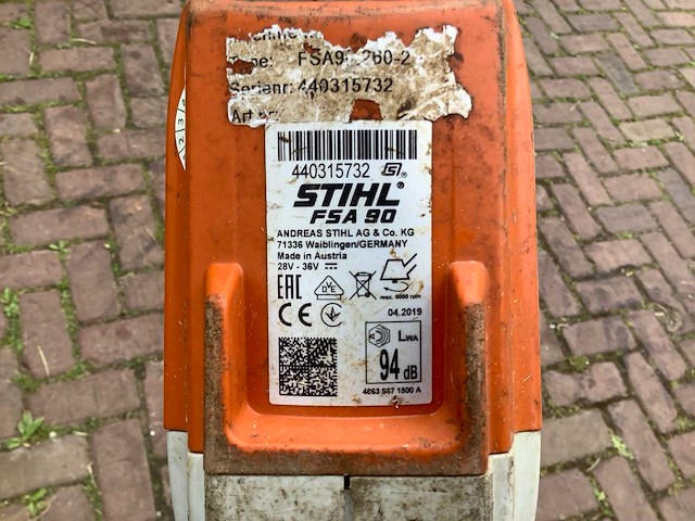 Stihl fsa 90 bosmaaier - afbeelding 4 van  4