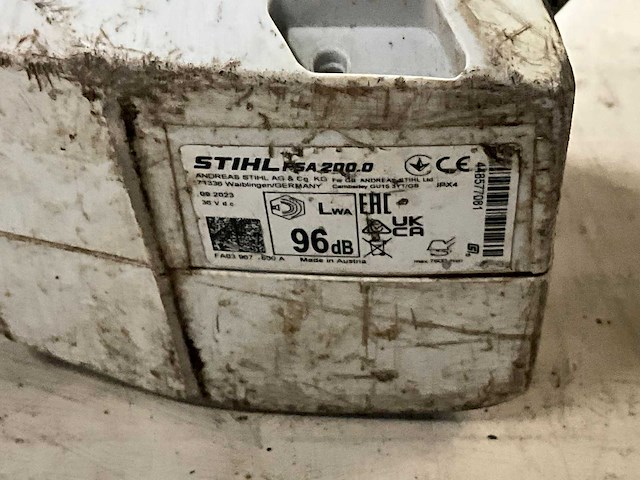 Stihl fsa200 bosmaaier - afbeelding 5 van  8