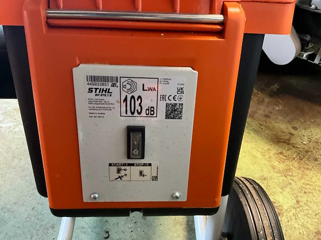 Stihl gh 370s benzine tuinhakselaar - afbeelding 7 van  7