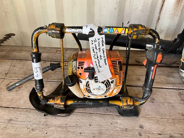 Stihl grondboor motor - afbeelding 1 van  2
