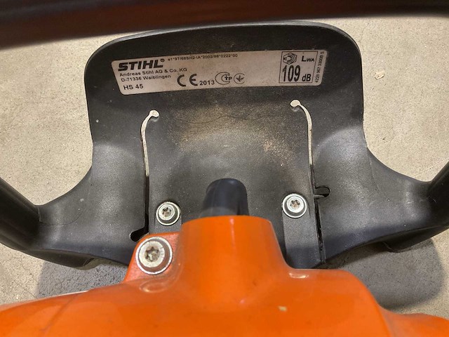 Stihl hs 45 heggenschaar - afbeelding 4 van  4