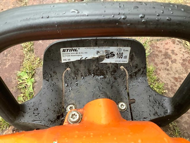 Stihl hs 45 heggenschaar - afbeelding 5 van  5