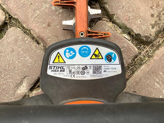 Stihl hsa86 heggenschaar - afbeelding 3 van  3