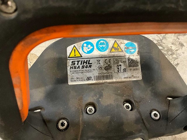 Stihl hsa94r heggenschaar - afbeelding 4 van  5