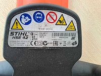Stihl hse 42 heggenschaar - afbeelding 5 van  5