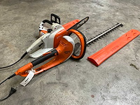 Stihl hse 71 en mse 141 heggenschaar en kettingzaag (2x) - afbeelding 4 van  9