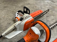 Stihl hse 71 en mse 141 heggenschaar en kettingzaag (2x) - afbeelding 5 van  9