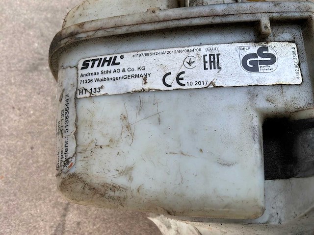 Stihl ht133 benzine hoogsnoeier - afbeelding 7 van  7