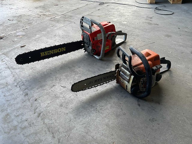 Stihl ms 170 kettingzaag (2x) - afbeelding 1 van  7