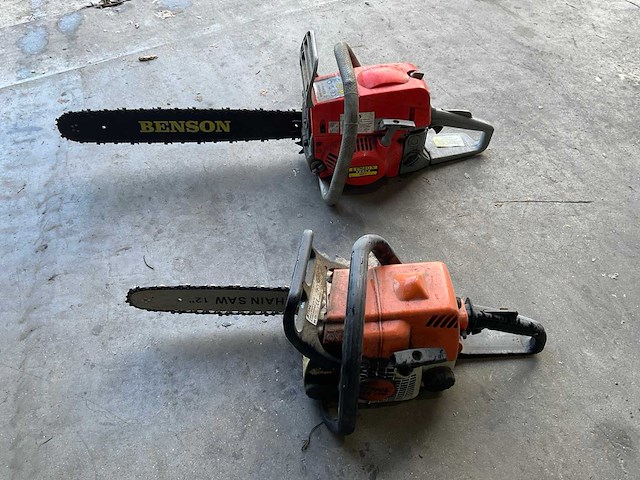 Stihl ms 170 kettingzaag (2x) - afbeelding 2 van  7