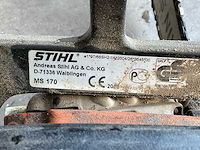 Stihl ms 170 kettingzaag (2x) - afbeelding 6 van  7