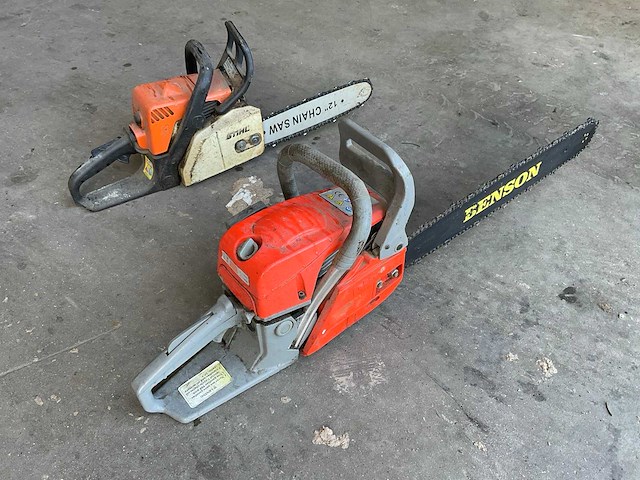 Stihl ms 170 kettingzaag (2x) - afbeelding 7 van  7
