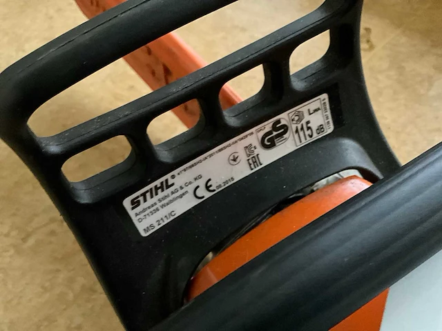 Stihl ms 211c kettingzaag - afbeelding 8 van  8