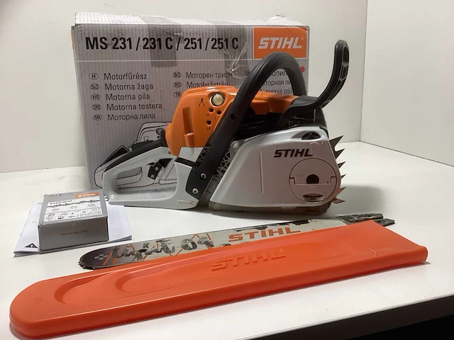 Stihl ms 231c kettingzaag - afbeelding 4 van  4