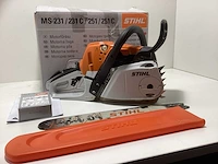 Stihl ms 231c kettingzaag - afbeelding 4 van  4