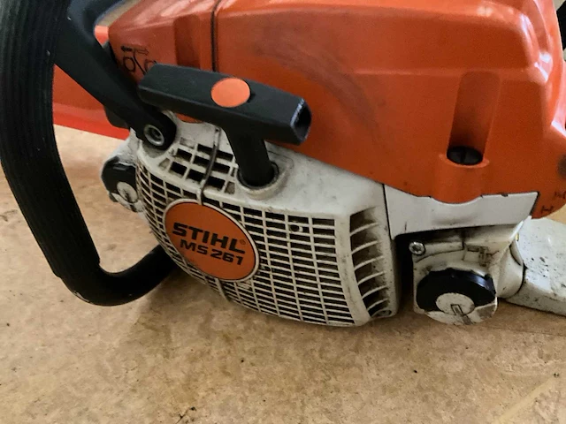Stihl ms 261 c met handgreepverwarming kettingzaag - afbeelding 5 van  6