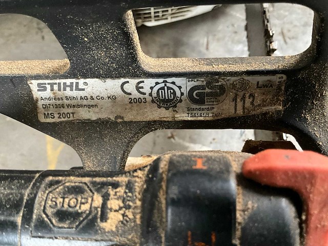 Stihl ms200t kettingzaag - afbeelding 1 van  1