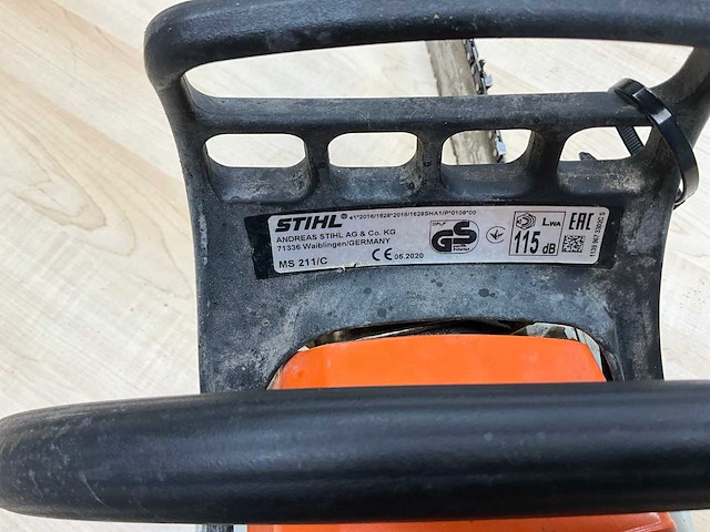 Stihl ms211 kettingzaag - afbeelding 4 van  4