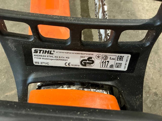 Stihl ms271 kettingzaag - afbeelding 4 van  4