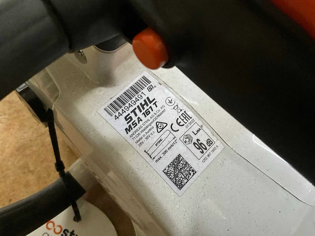 Stihl msa 161t accu kettingzaag - afbeelding 6 van  6