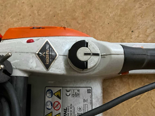 Stihl mse 210 elektrische kettingzaag - afbeelding 6 van  8