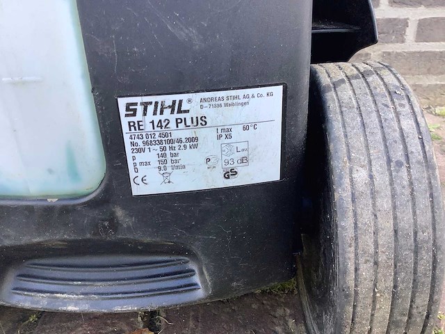 Stihl re 142 plus hogedrukreiniger - afbeelding 6 van  6