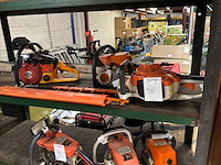 Stihl / sachs ms250 / hs56c / 113h kettingzaag en heggenschaar elektrische snoeischaar (5x) - afbeelding 1 van  13
