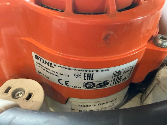 Stihl sh86 bladblazer - afbeelding 2 van  10
