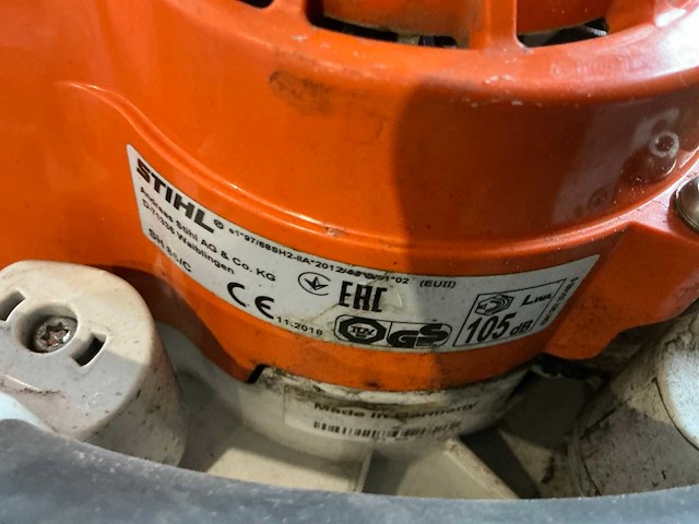 Stihl sh86 bladblazer - afbeelding 9 van  9