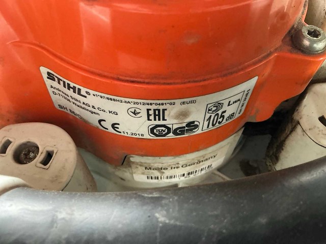 Stihl sh86 bladblazer - afbeelding 2 van  10