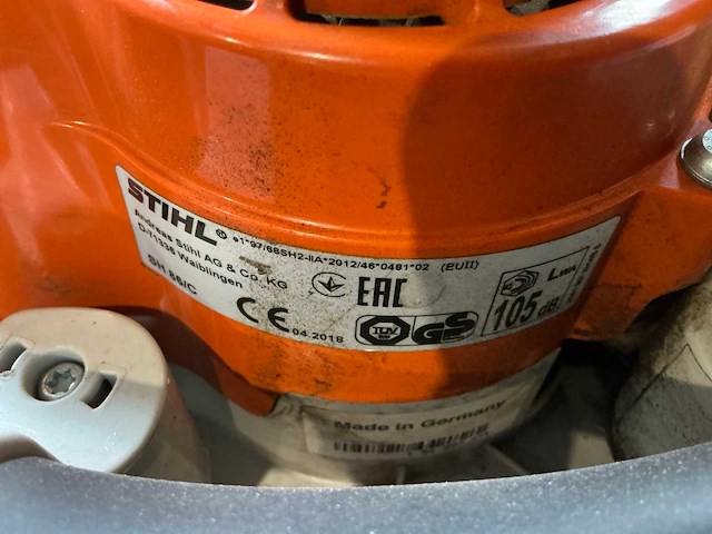 Stihl sh86 bladblazer - afbeelding 2 van  10