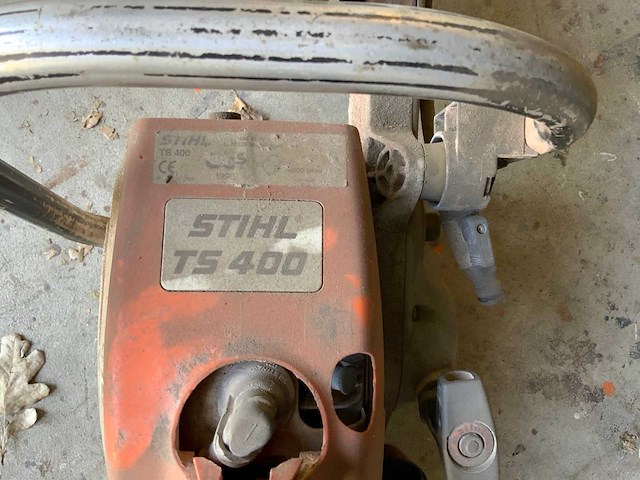 Stihl ts 400 doorslijpmachine - afbeelding 3 van  3