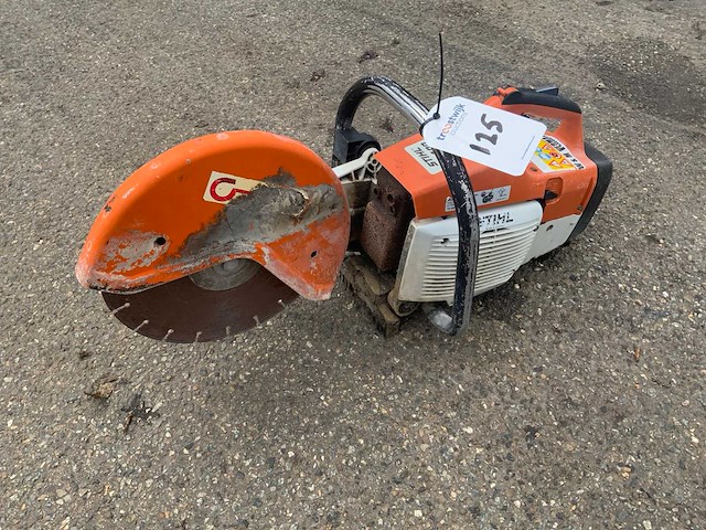 Stihl ts 400 doorslijpmachine - afbeelding 1 van  3