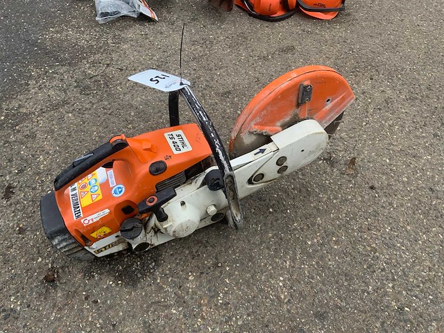 Stihl ts 400 doorslijpmachine - afbeelding 3 van  3
