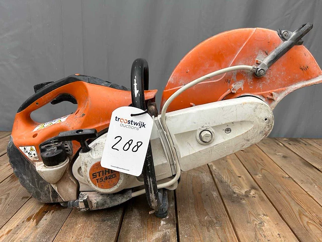 Stihl ts 420 betonzaag - afbeelding 1 van  6