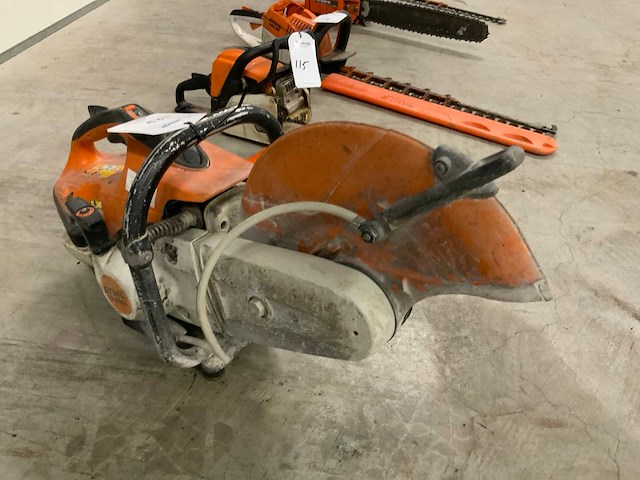 Stihl ts 500i doorslijpmachine - afbeelding 2 van  5